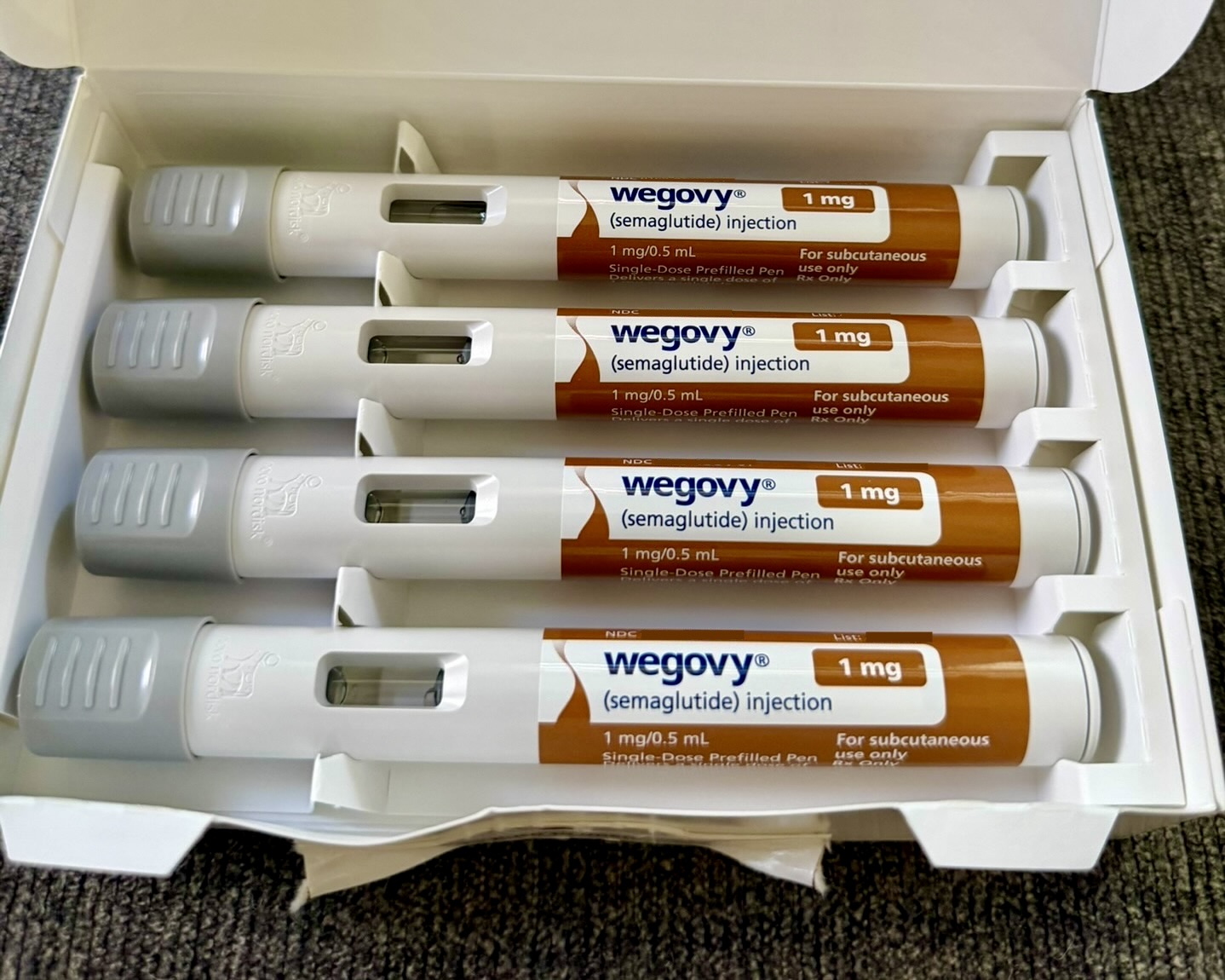 One month of membership will get you four pre-filled doses.